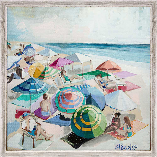 Beach Fever Mini Framed Canvas