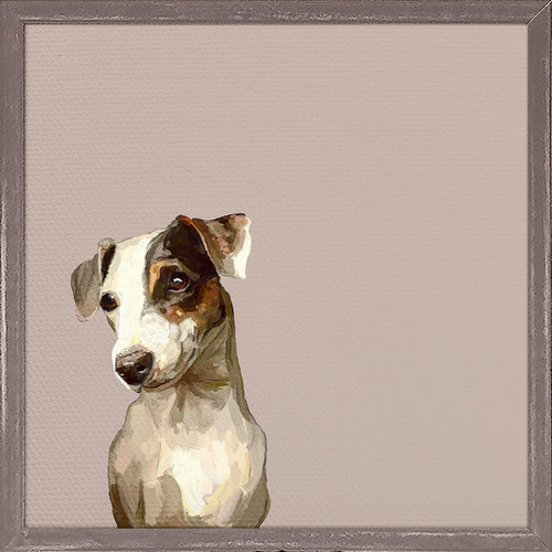 Best Friend - Jack Russell Gaze Mini Framed Canvas