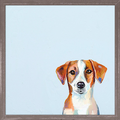 Best Friend - Jack Russell Mini Framed Canvas