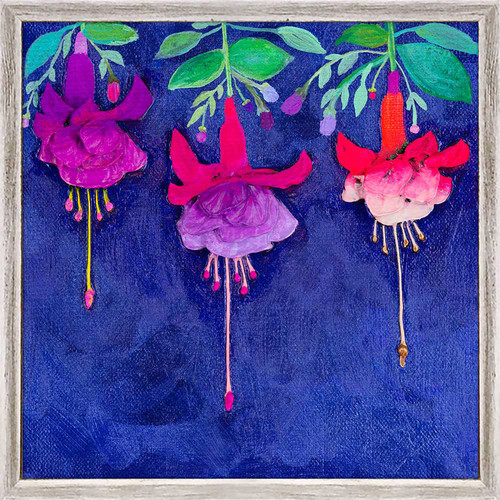 Bright & Bold - Fuschias Mini Framed Canvas