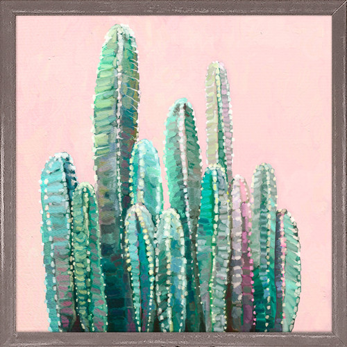 Cactus 2 Mini Framed Canvas