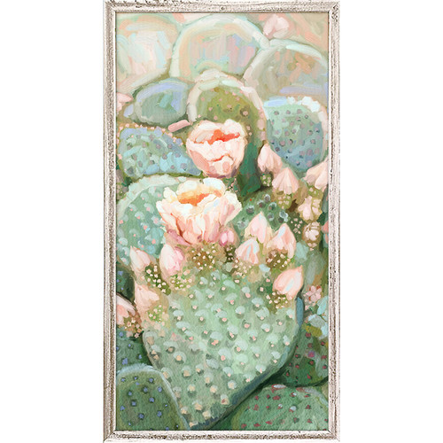 Cactus Garden - Desert Blooms Mini Framed Canvas