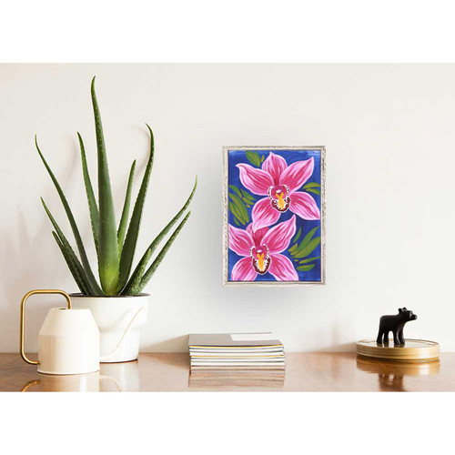 Cymbidium Mini Framed Canvas