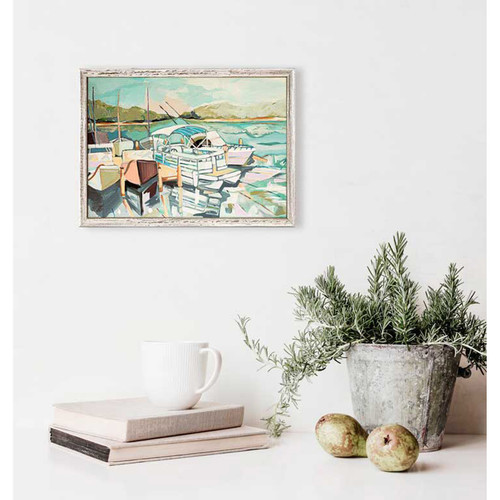 Dockside Mini Framed Canvas