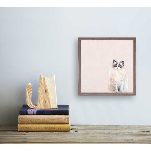 Feline Friends - Ragdoll Cat Mini Framed Canvas