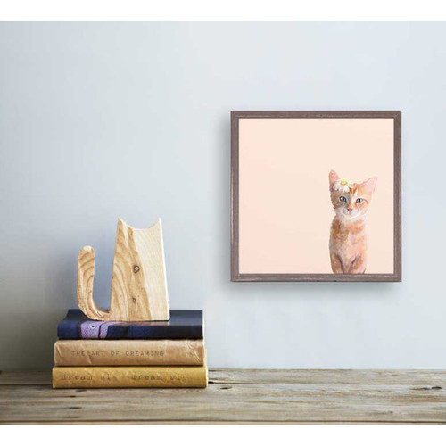 Feline Friends - Daisy Kitten Mini Framed Canvas