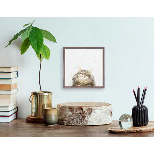 Feline Friends - Cat Bliss Mini Framed Canvas
