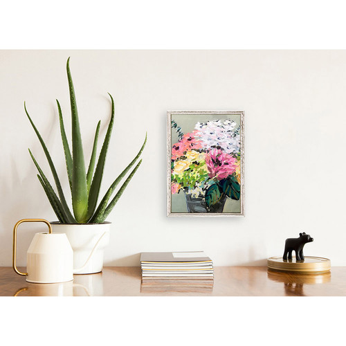 Fresh Flowers Mini Framed Canvas