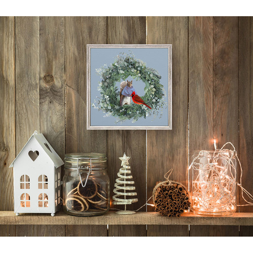 Holiday - A Very Merry Pair Mini Framed Canvas