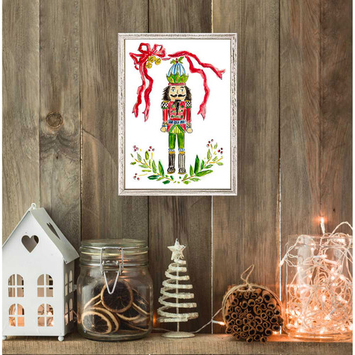Holiday - Nutcracker Christmas Mini Framed Canvas