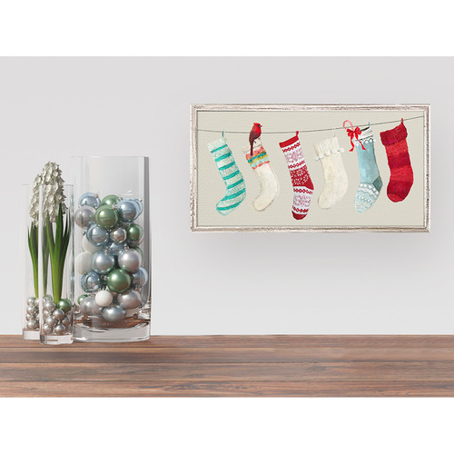 Holiday - Fill Our Stockings Mini Framed Canvas