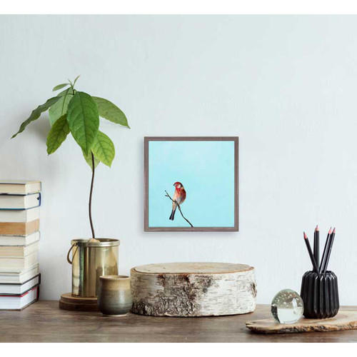 Peaceful Bird Mini Framed Canvas