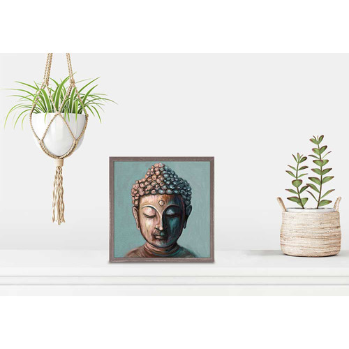 Zen Moment Mini Framed Canvas