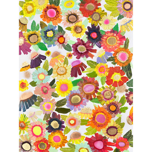 Blooms Stretched Canvas Wall Art