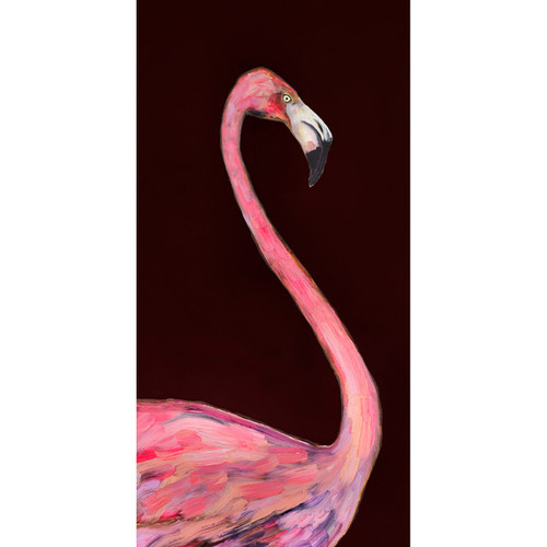 Flamingo Stretched Canvas Wall Art