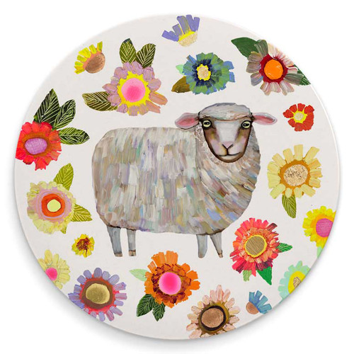 Farmers Market Sheep Coaster