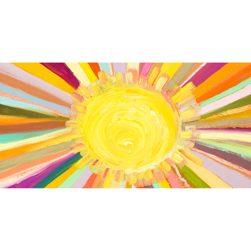 Little Sunshine Detail Stretched Canvas Wall Art