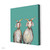 Pair Of Goats Stretched Canvas Wall Art