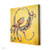 Octopus On Gold Stretched Canvas Wall Art