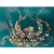 Octopus in the Deep Teal Sea Stretched Canvas Wall Art