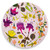 Wildflowers - Sundrops, Sage & Fuschias Coaster