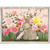 Springtime Friends - Hedgie And Bun Mini Framed Canvas