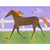 Graceful Gallop Stretched Canvas Wall Art