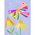 Rainbow Butterfly Stretched Canvas Wall Art