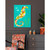 Under the Seahorse Stretched Canvas Wall Art