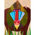 Mandrill Stretched Canvas Wall Art