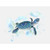 Baby Sea Turtle Portrait Stretched Canvas Wall Art