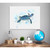Baby Sea Turtle Portrait Stretched Canvas Wall Art