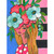 Floral Figures - Magnolia Stretched Canvas Wall Art
