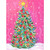 Holiday - Christmas Tree Single Stretched Canvas Wall Art