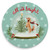 Holiday - Snow Globe - Poodle Coaster
