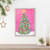 Holiday - Christmas Tree Single Mini Framed Canvas