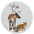 Holiday - Christmas Bunch - Reindeer Coaster