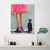 Kitten and Heels Stretched Canvas Wall Art