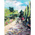 Late Afternoon In The Park Stretched Canvas Wall Art