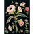 Dark Floral Stretched Canvas Wall Art