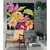 Navy Flowers II Stretched Canvas Wall Art