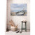 Seaside Boat Stretched Canvas Wall Art