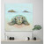 Mokulua Turtle Stretched Canvas Wall Art