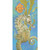 Seahorse With Pearl Stretched Canvas Wall Art