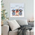 Holiday - 3 French Pugs Stretched Canvas Wall Art