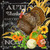 Fall - Harvest Greetings - Turkey Stretched Canvas Wall Art
