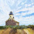 Block Island North Lighthouse Stretched Canvas Wall Art