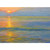 Ocean Sunset Stretched Canvas Wall Art