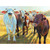 Pastoral Portraits - The Breakfast Club Stretched Canvas Wall Art