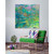 Abstract Chi Stretched Canvas Wall Art